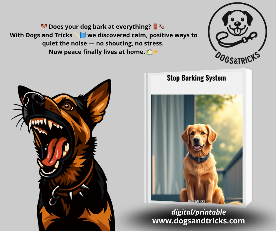 Stop barking system
