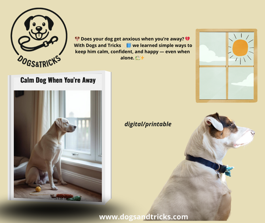 Calm dog when youre away